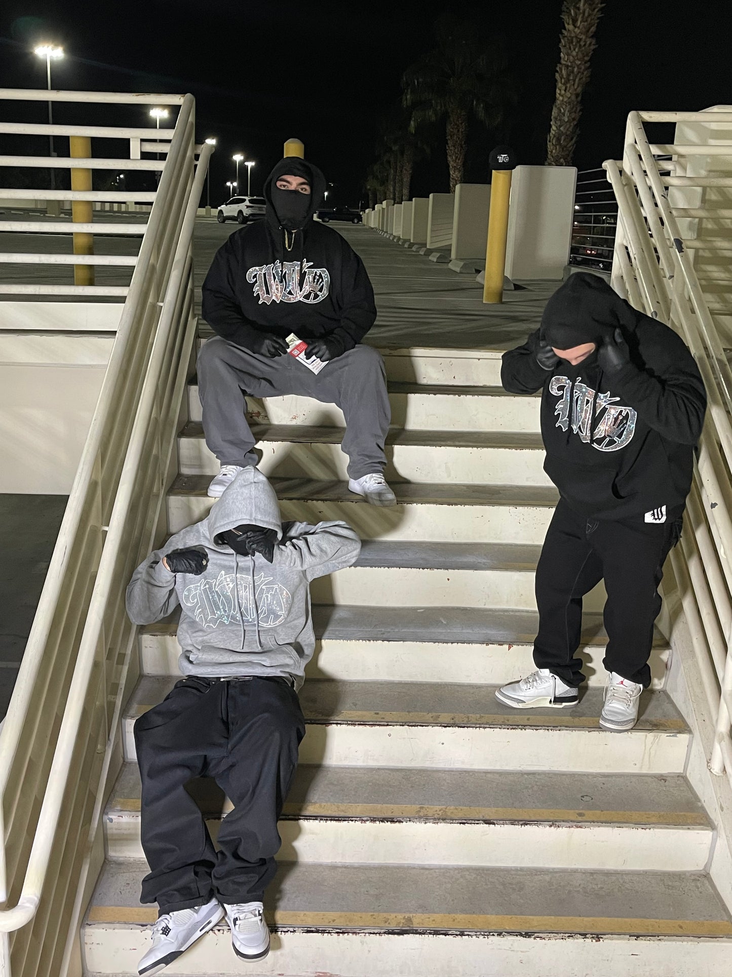 WTO RHINESTONE HOODIE