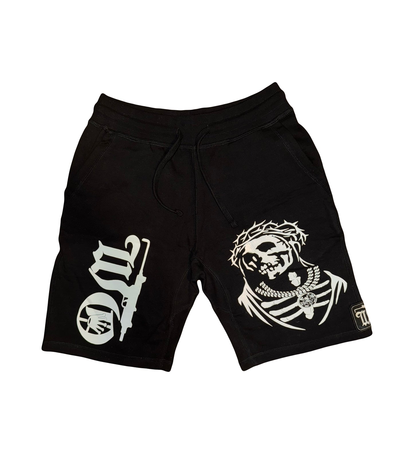SKULL UZI SHORTS