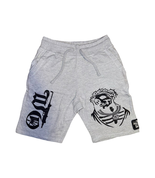 SKULL UZI SHORTS